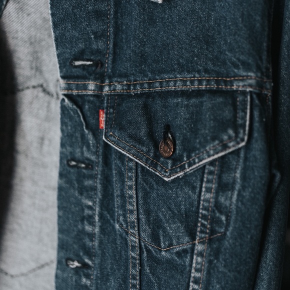 Vintage Levi’s Harley Davidson Jean Jacket - Picture 3 of 5